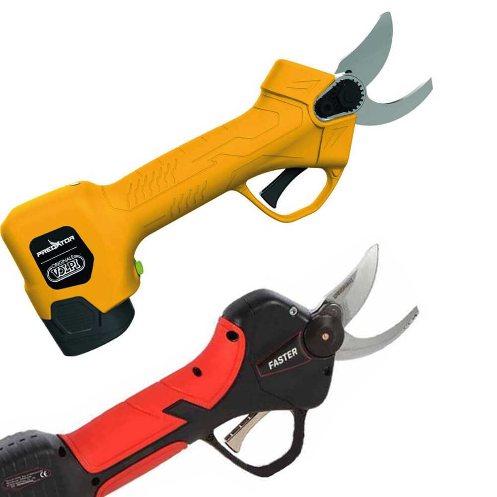 Forbici da potatura a batteria ed elettriche