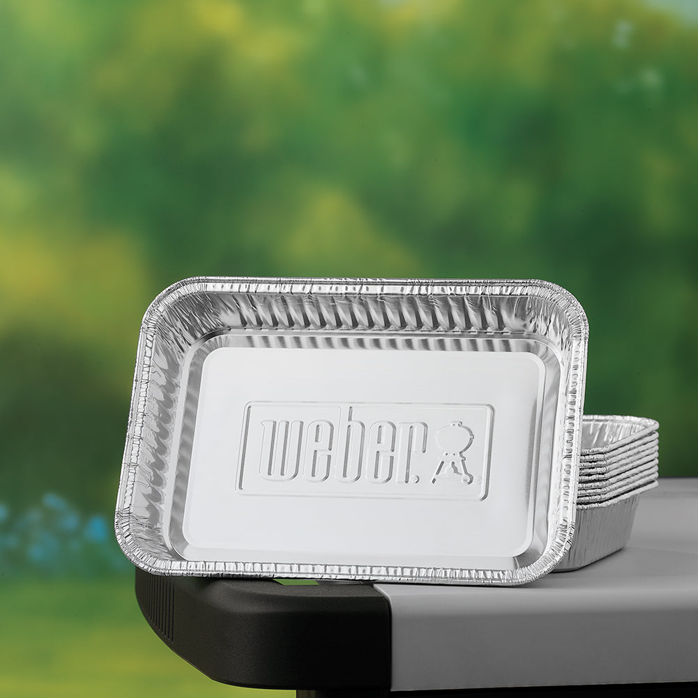 Vaschette in alluminio piccole Weber 10 Pz 6415 3