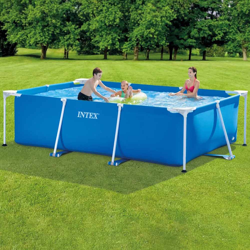 Piscina fuori terra rettangolare 300x200x75 cm