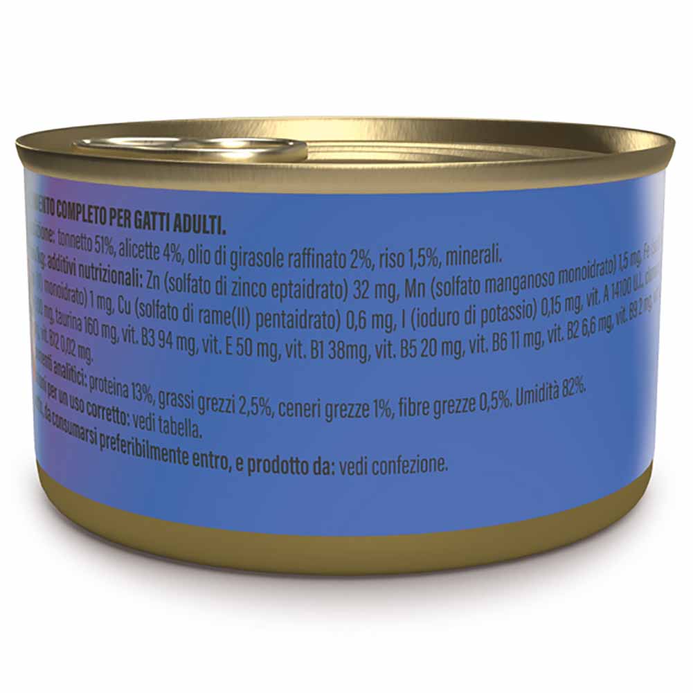 Schesir Complete Nutrition Tonnetto con alicette lattina 85g jelly