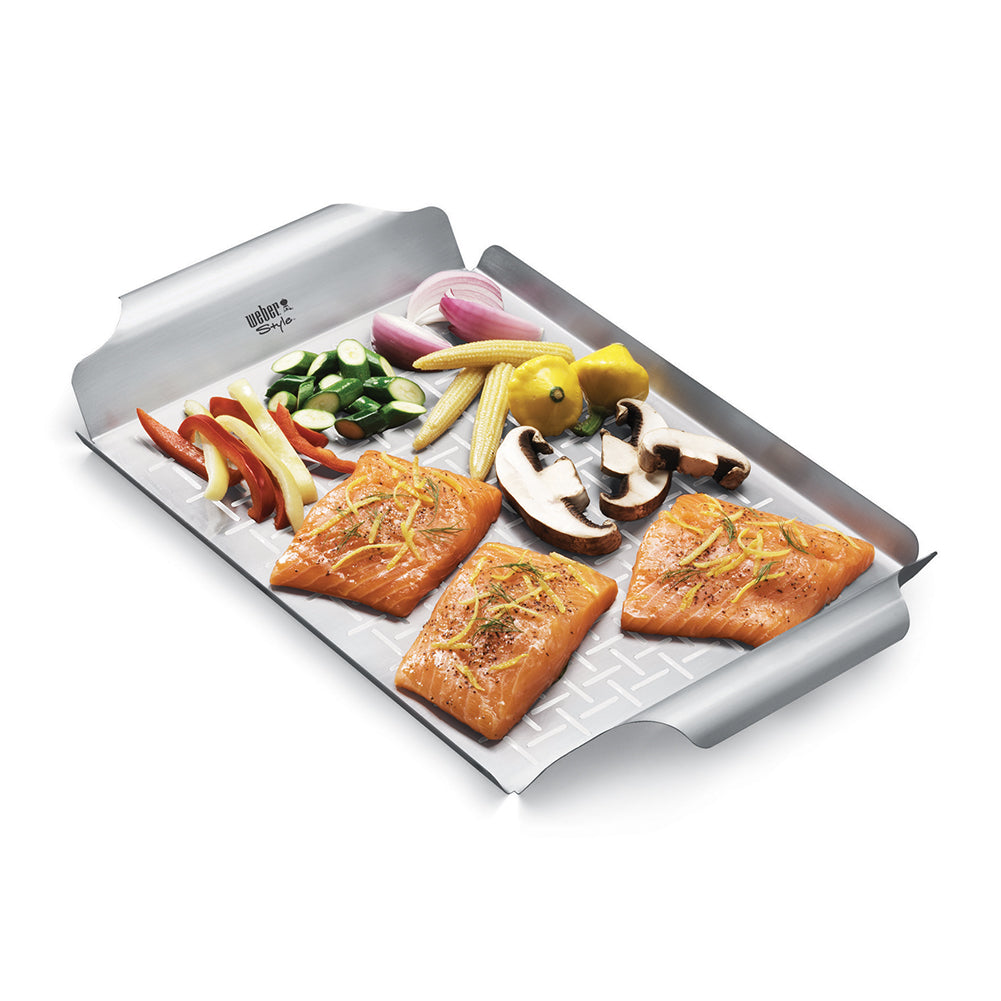 Piatto di cottura Weber Style inox 40x40x3cm 6435 2