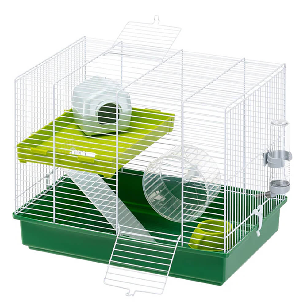 Gabbia per criceti Hamster Duo bianca 3