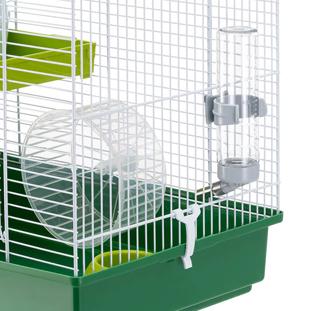 Gabbia per criceti Hamster Duo bianca 4