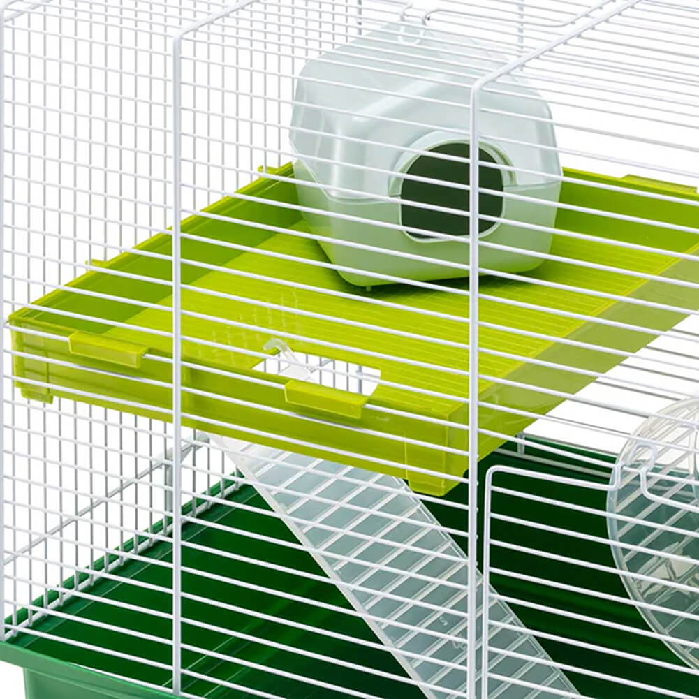Gabbia per criceti Hamster Duo bianca 5