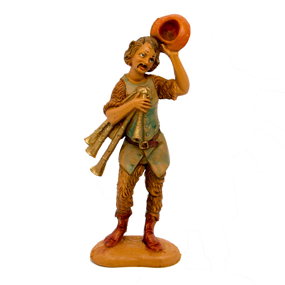 Statuine presepe Pastore con cappello alzato Categoria Categoria 10cm Fontanini (cod.119) 1
