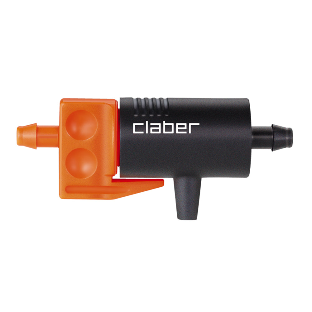 Gocciolatore in linea da 0-6 l/h 10pz Rainjet Claber 1