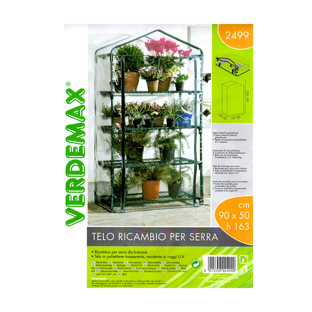 Telo ricambio serra a 4 ripiani Azalea BIG Verdemax V002499 1