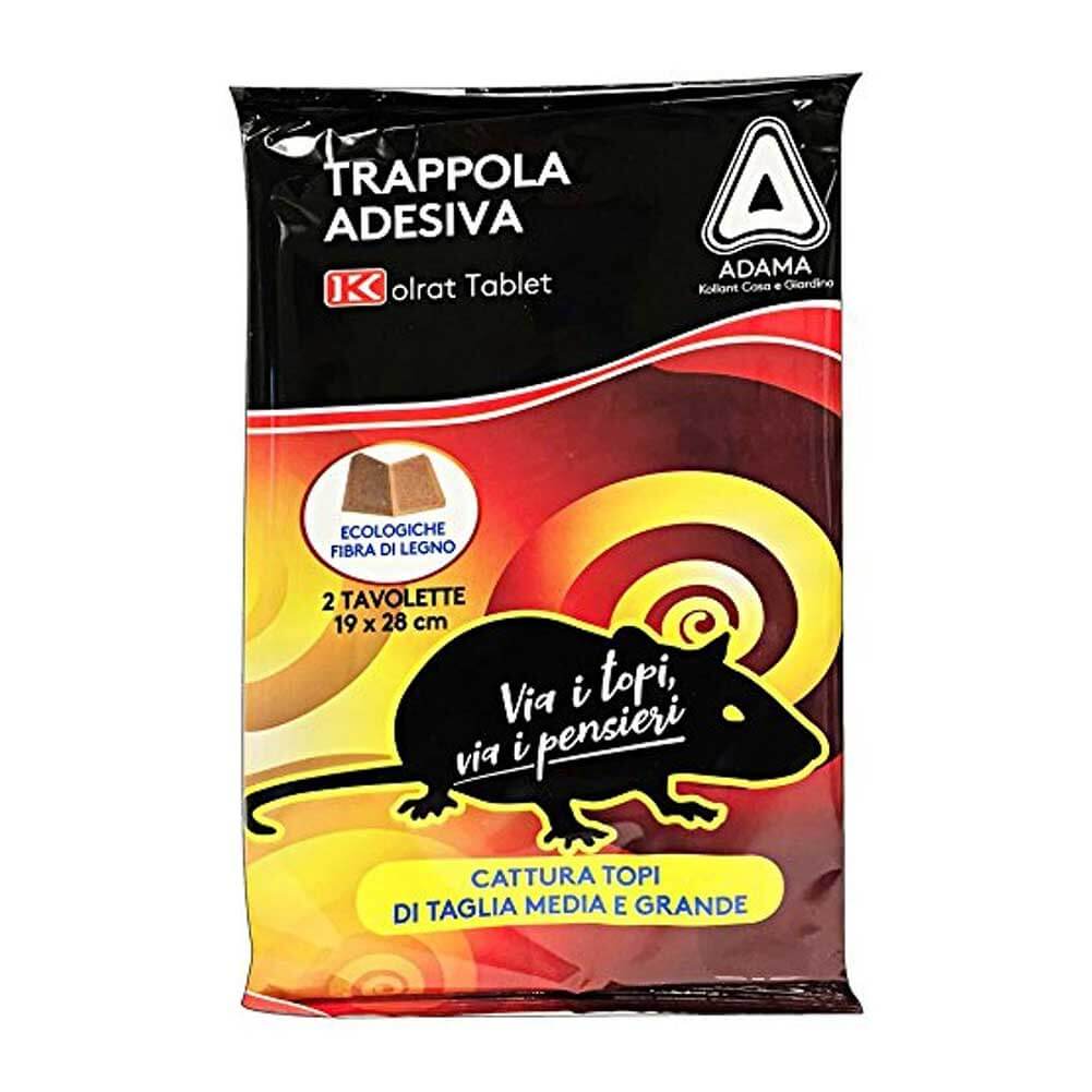 Trappola adesiva KOLRAT TABLET 19x28cm Adama 1