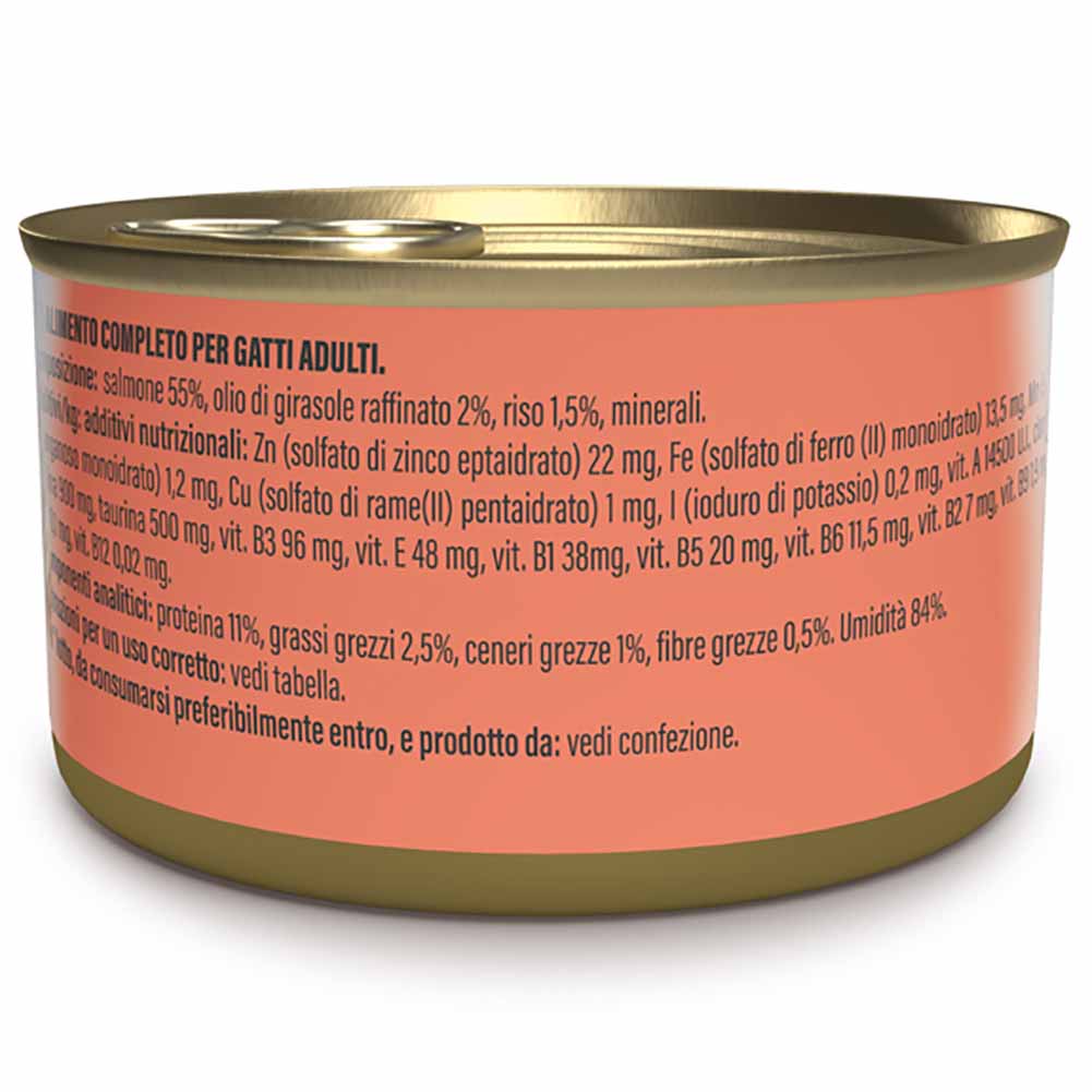 Schesir Complete Nutrition Salmone in Brodo 85g Lattina