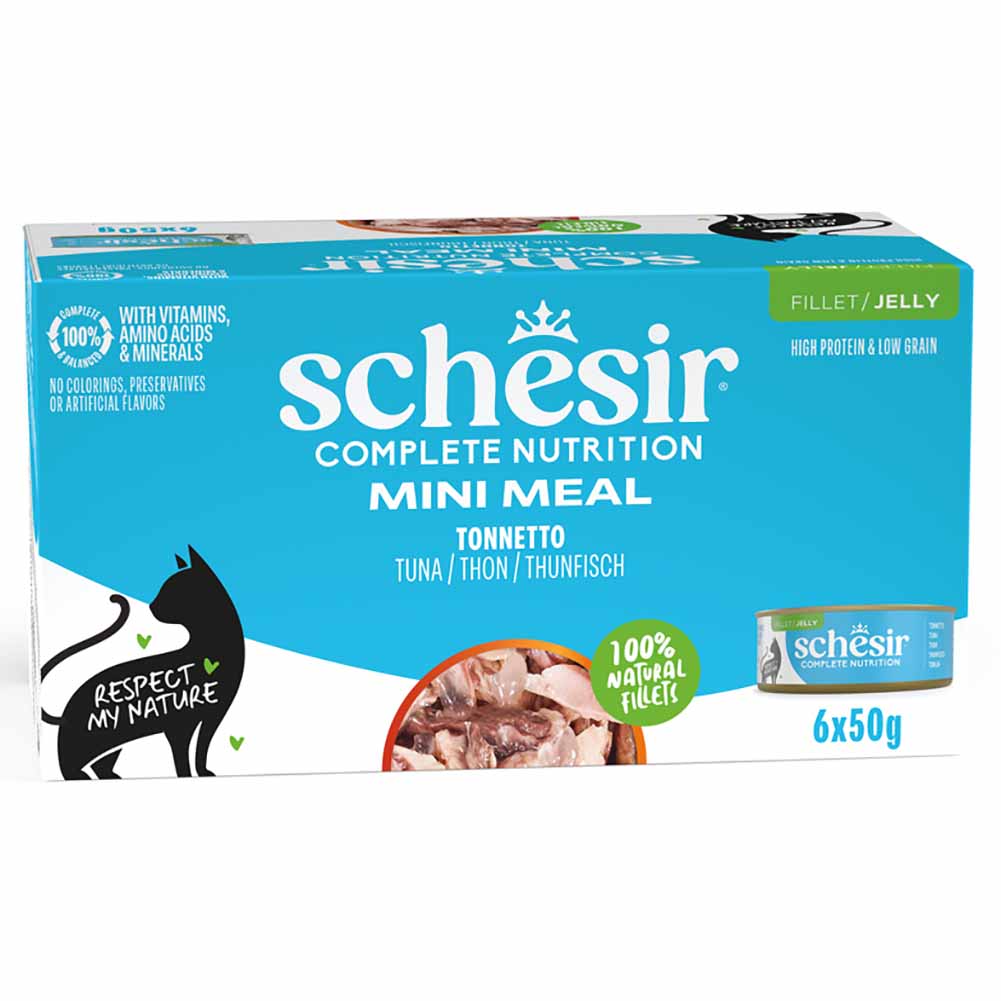 Schesir Complete Nutrition Tonnetto lattina 6x50g jelly