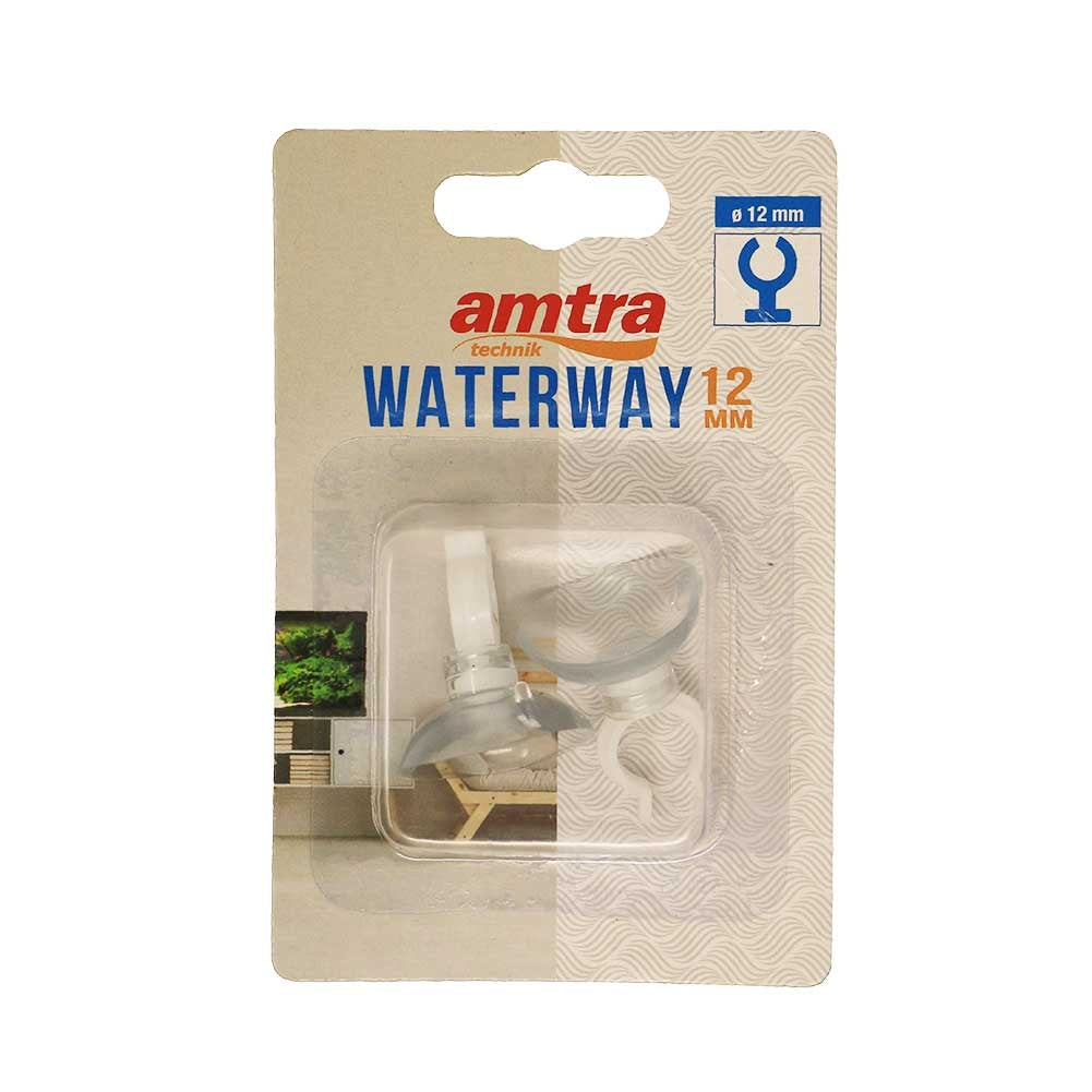 Ventosa per acquario 12mm Wave 2pz 1