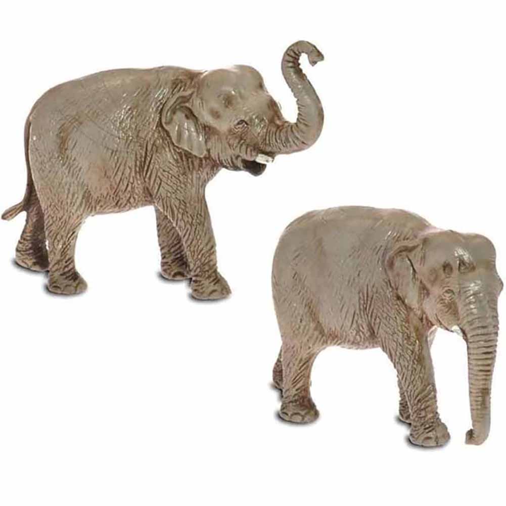 Statuine Presepe Elefanti 3,5 cm Moranduzzo (Conf. 2 pz) 1