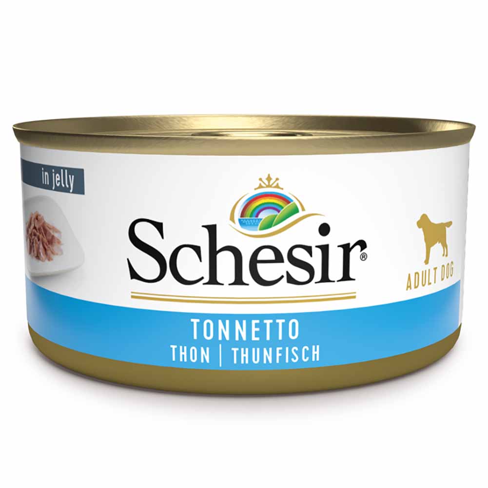 Schesir for Dogs Tonnetto in Jelly 150g Lattina 1