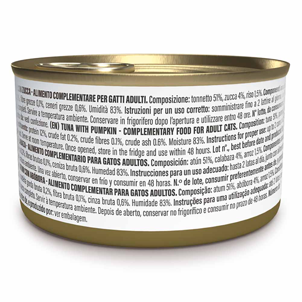 Schesir Complements Tonnetto con Zucca in Brodo 70g Lattina 2