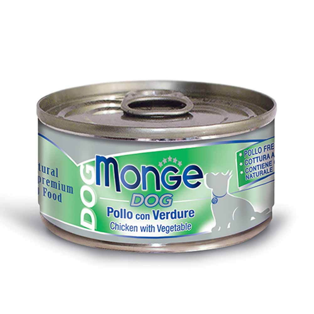 Alimento cane Monge dog pollo con verdure 95g 1