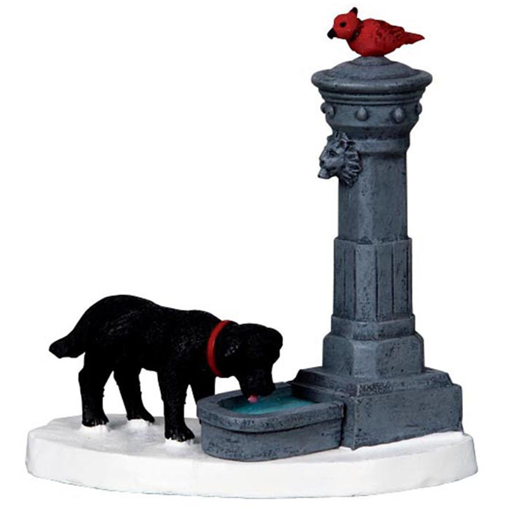 Water Fountain Caddington Village Lemax Cod 04231 1