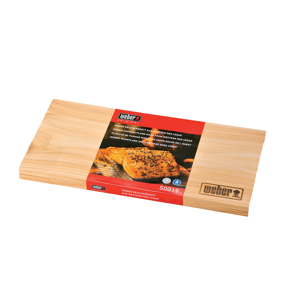 Panetti da affumicatura in cedro Weber 2 Pz 1