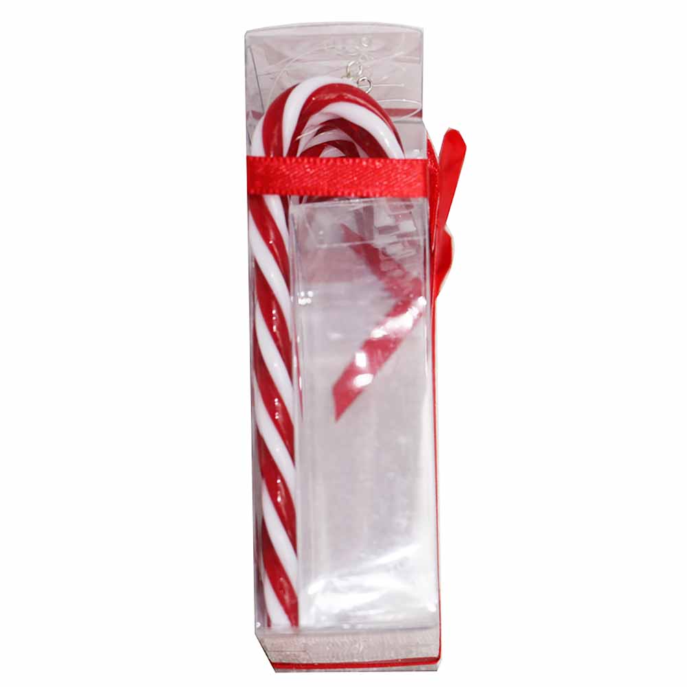 Ornamento Candy Cane 10cm Confezione da 12 Bastoncini 2