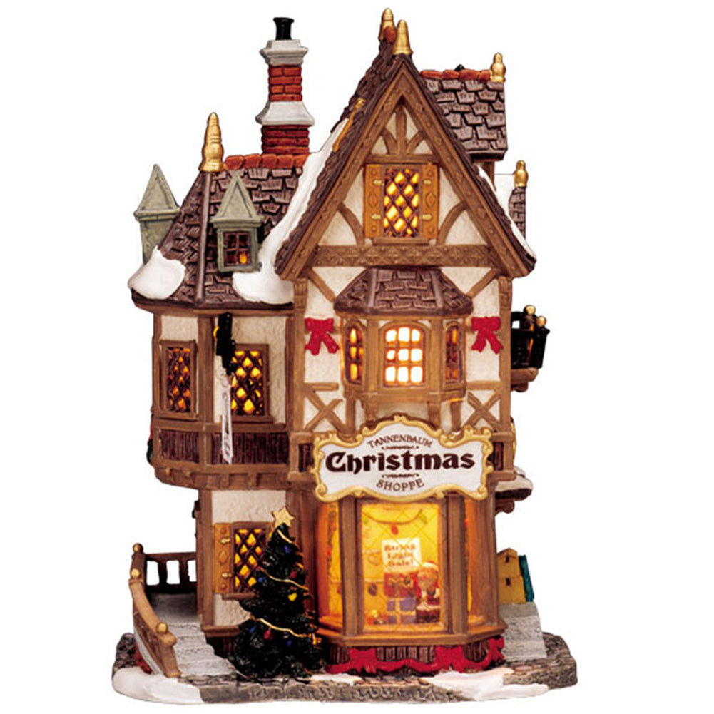 Tannenbaum Christmas Shoppe Caddington Village Lemax Cod 35845 1