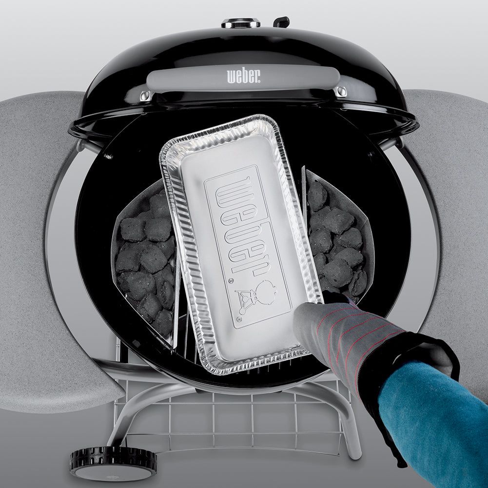 Vaschette in alluminio Weber per barbecue carbone 5 Pz 6454 3