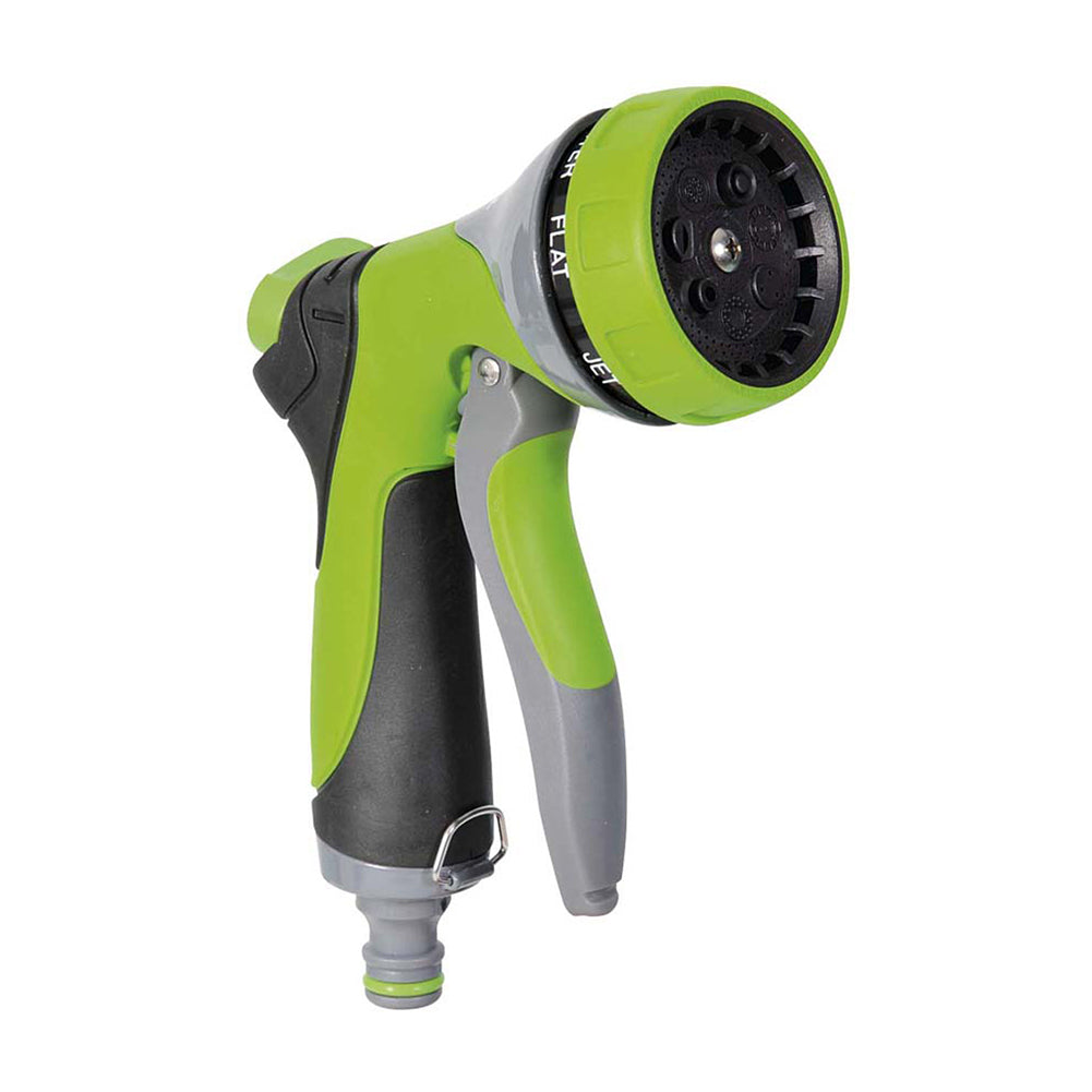 Pistola a doccia 7 getti ergonomica Verdemax V009513 1