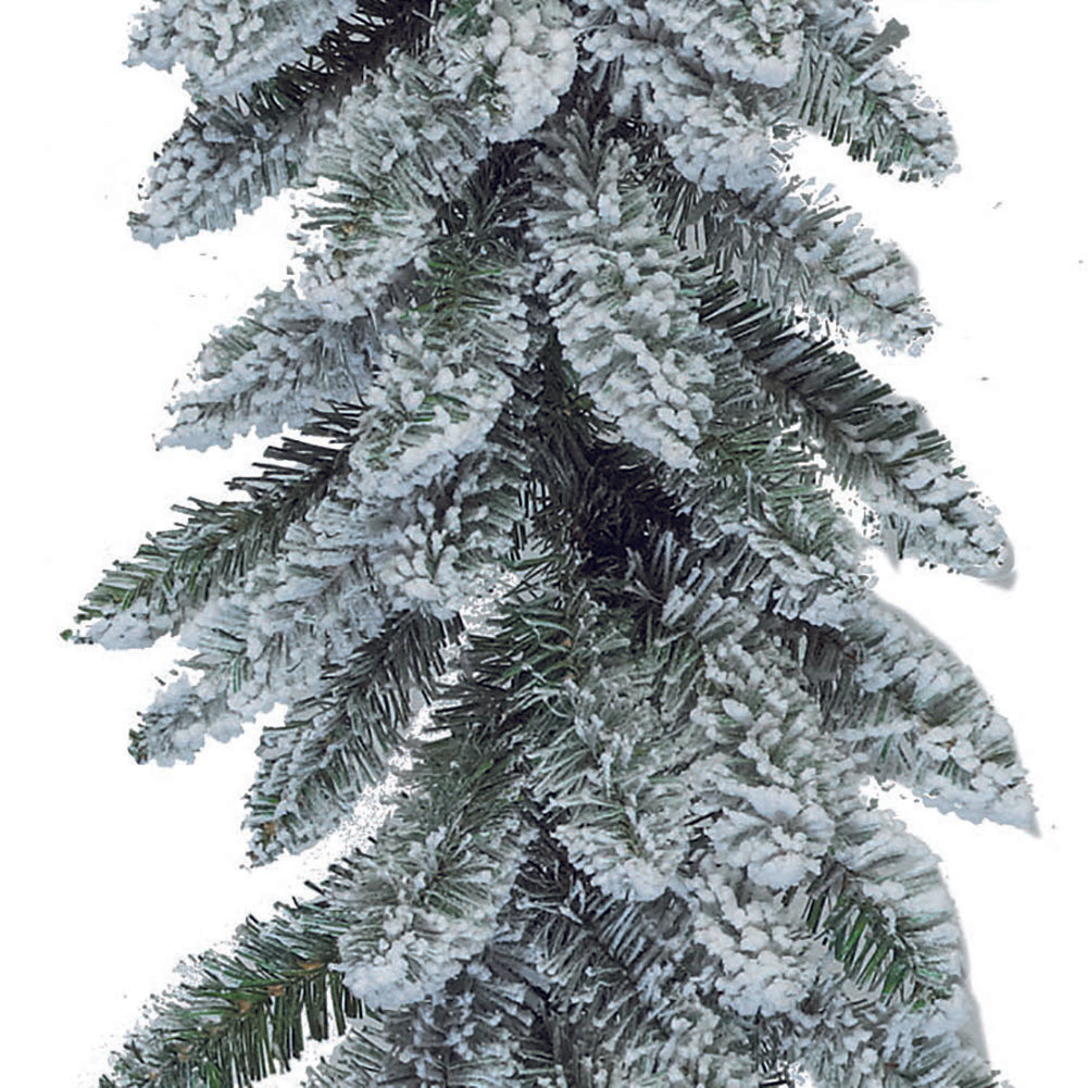 Ghirlanda natalizia innevata 270x35cm 4