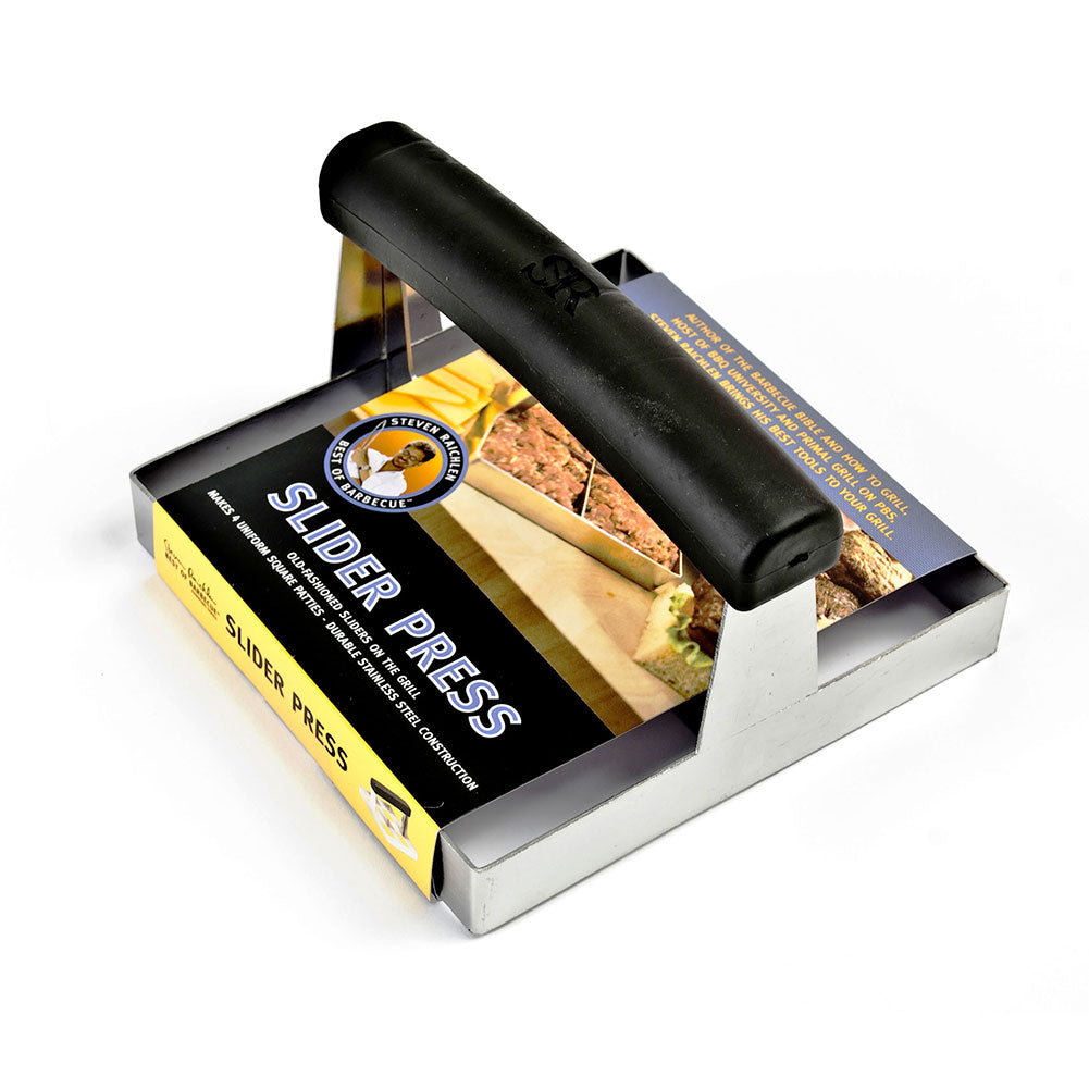 Stampo per 4 hamburger quadrati Steven Raichlen SR8125 3