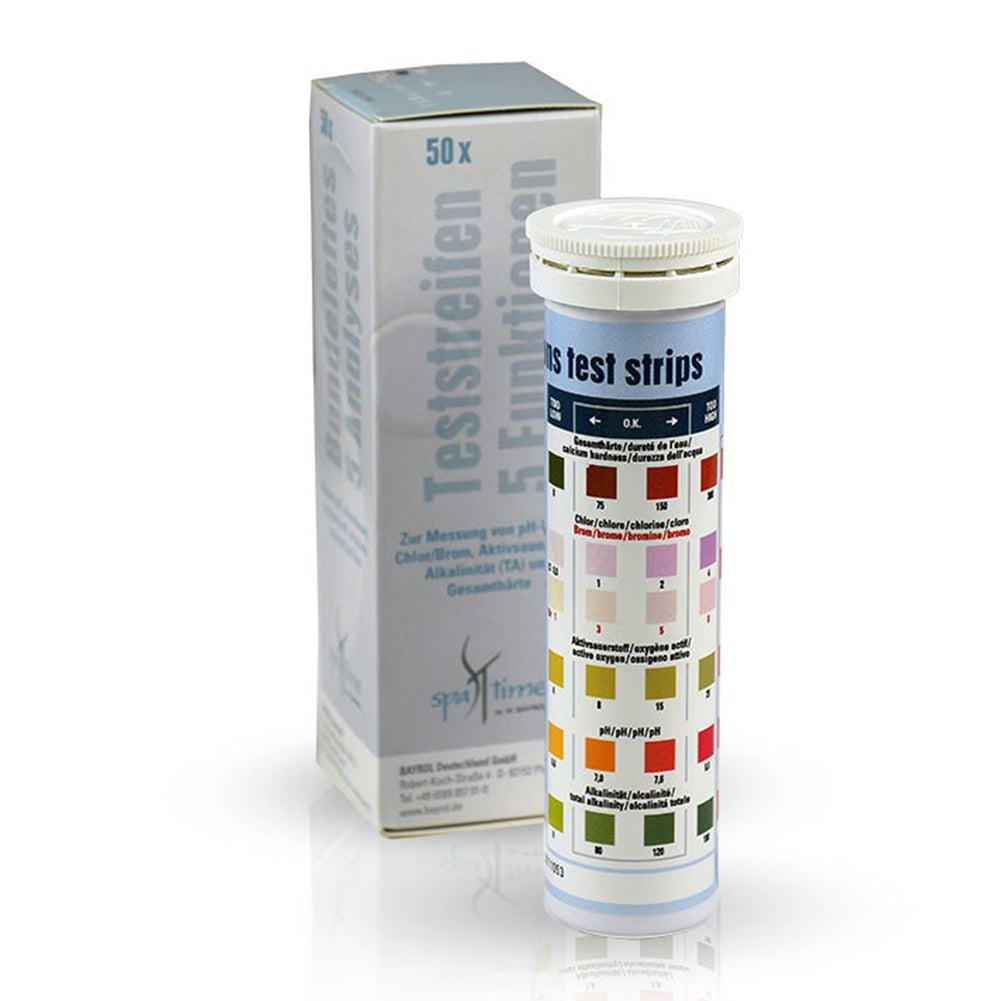 Strisce per test 5 valori Bayrol Spa Time 1