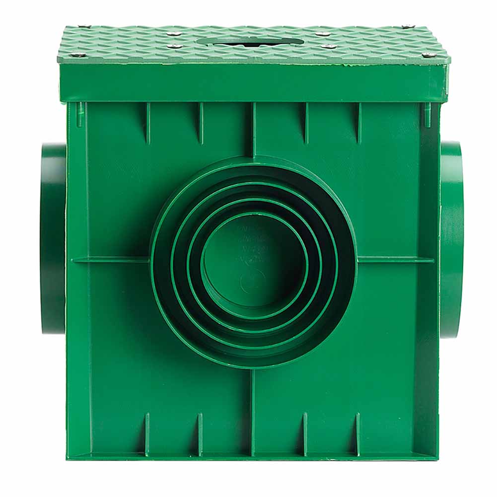 Pozzetto in PVC con piastra in metallo preforata Bel Fer 42POZ 3