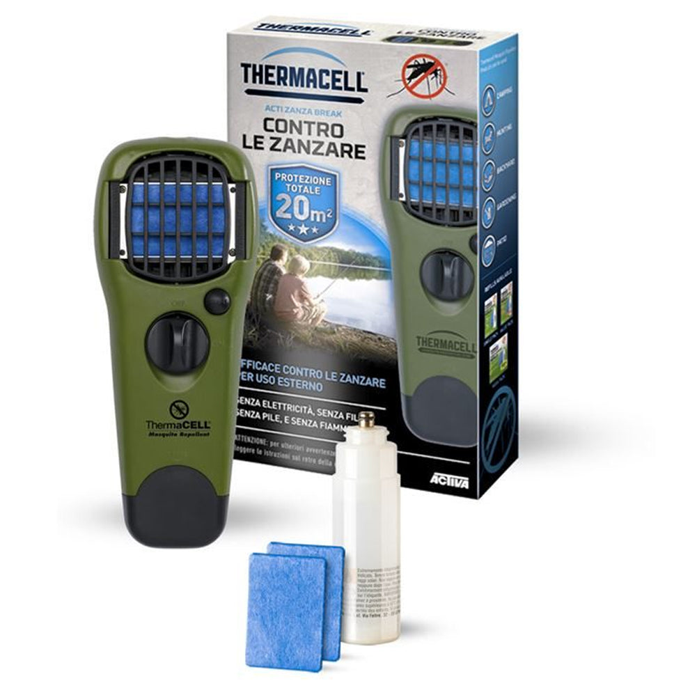 Portatile Acti Zanza Break Verde Oliva Thermacell 3