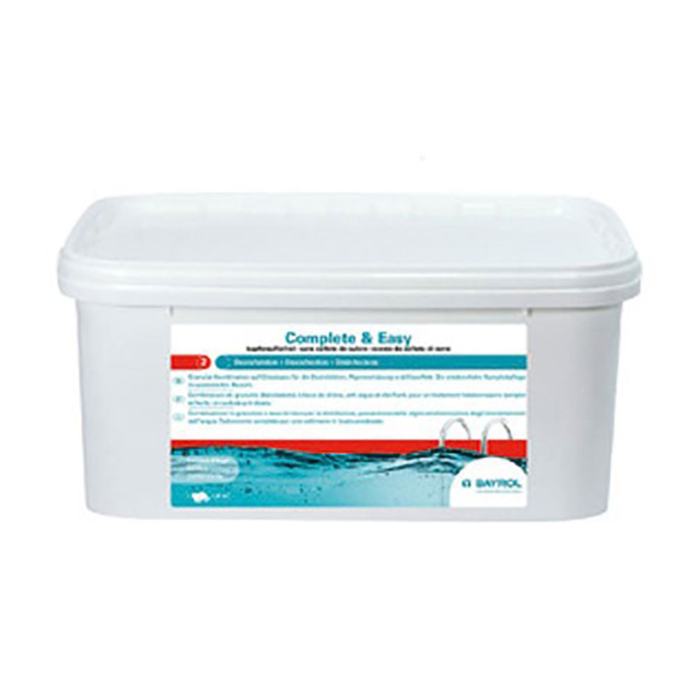 Trattamento completo piscine Complete e Easy bayrol 2,24kg 1