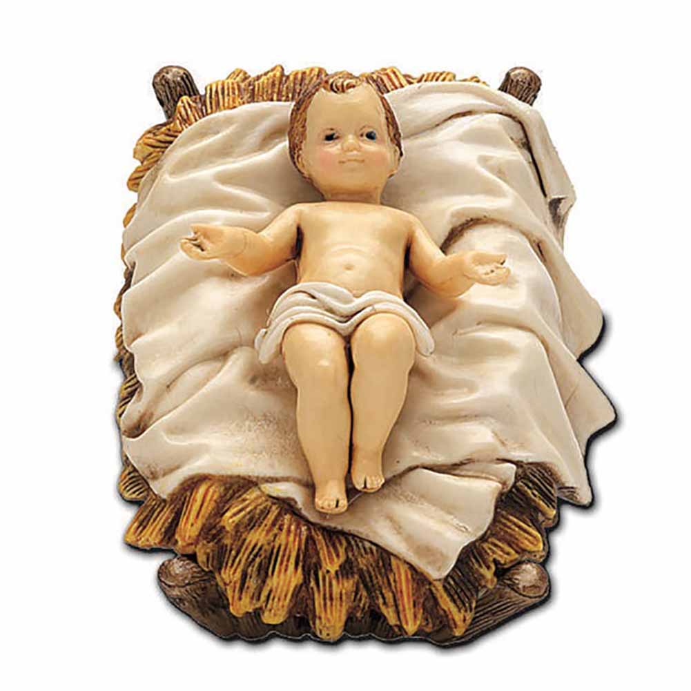 Statuina Presepe Gesù Bambino 13 cm Moranduzzo 1