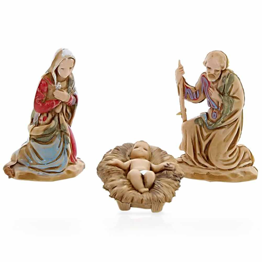 Statuine Presepe Natività 3,5 cm Moranduzzo (Conf. 3 pz) 1