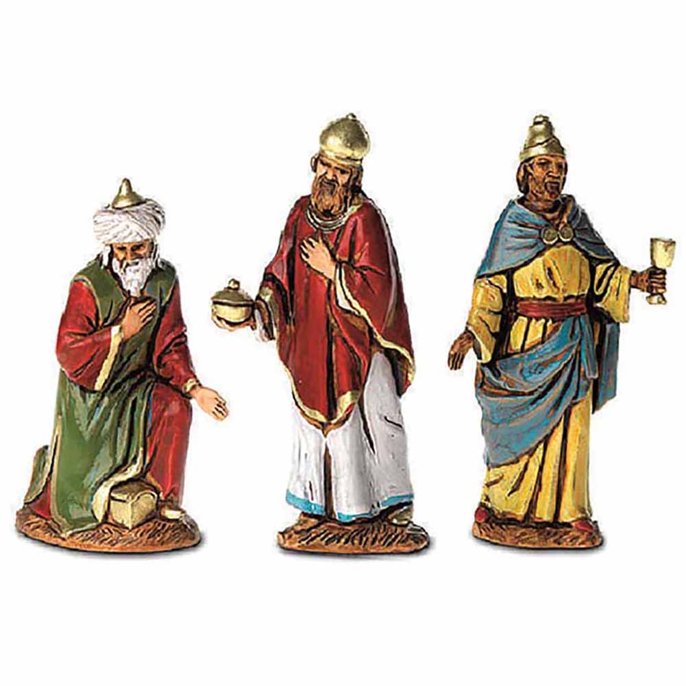 Statuine Presepe Re Magi 6,5 cm Moranduzzo (Conf. 3 pz) 1