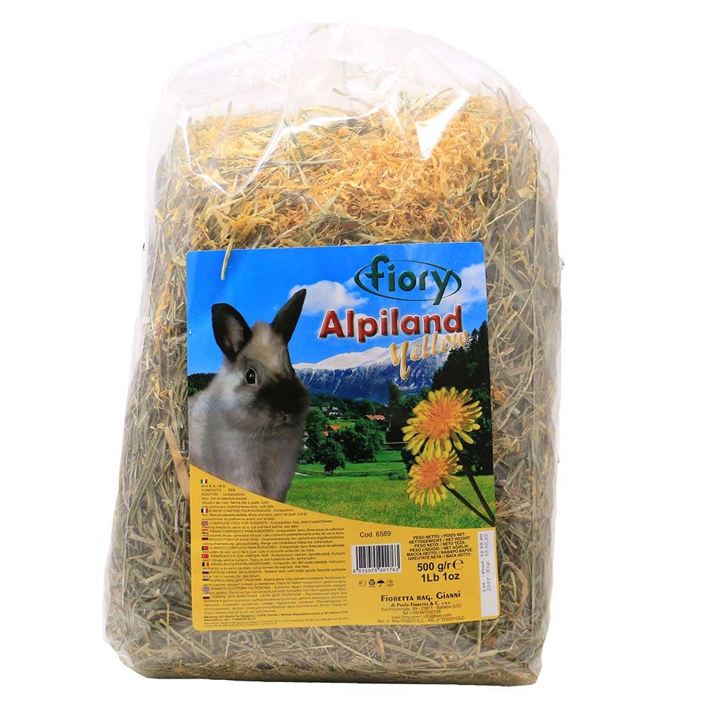 Fieno Alpiland Yellow e dente di leone 500 g 1