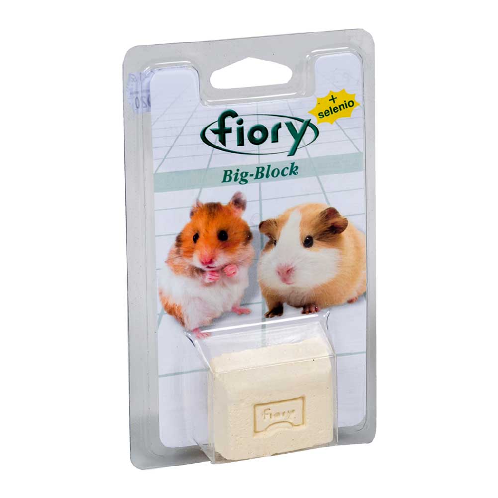 Mangime complementare minerale per criceti Big-Block 55g Fiory 1
