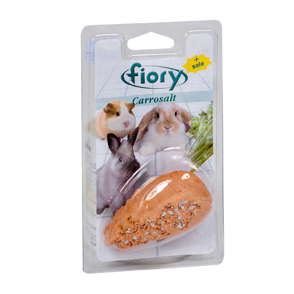 Mangime complementare minerale per conigli Carrosalt 65g Fiory 1