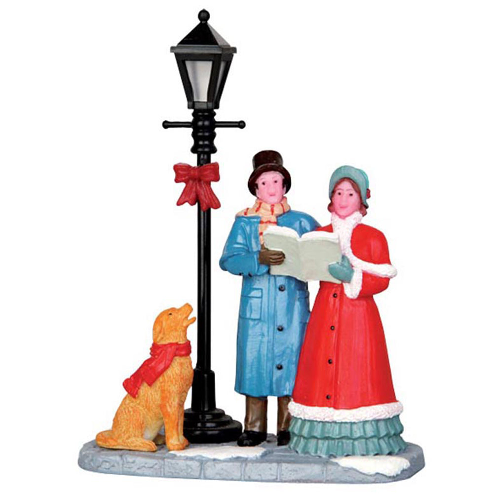 Singing Carols Caddington Village Lemax Cod 42256 1
