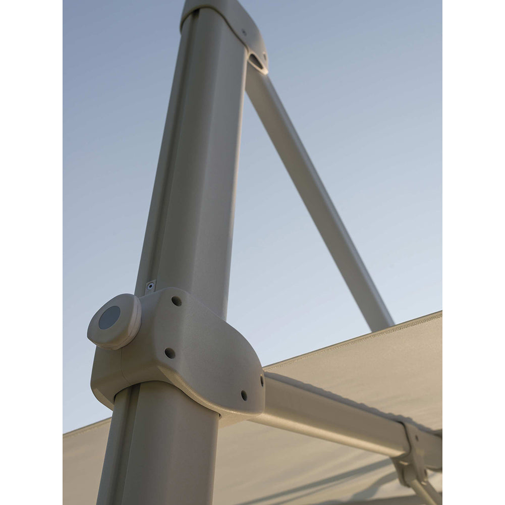 Ombrellone retrattile Athena Bianco 3x4m Talenti 3