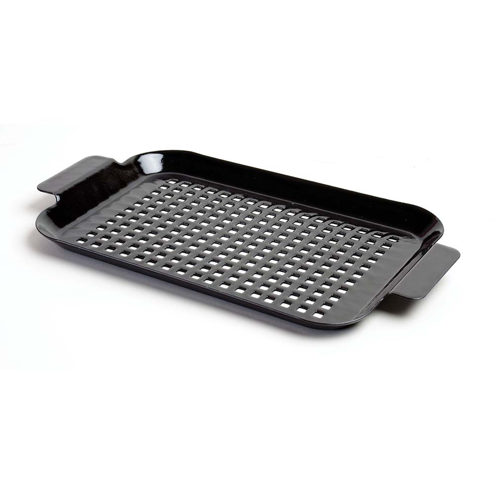 Vassoio di cottura rettangolare rivestimento in porcellana Charcoal Companion CC3078 1