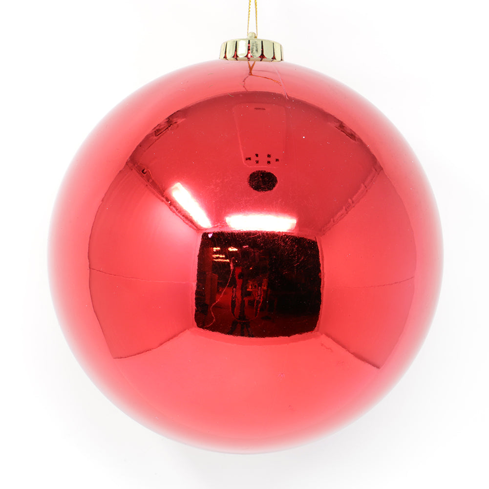 Pallina di Natale in Plastica 30cm Rosso 1