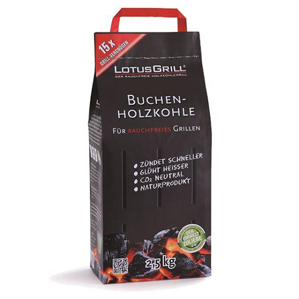 Carbonella di Faggio LotusGrill 2,5kg LGBK25 1