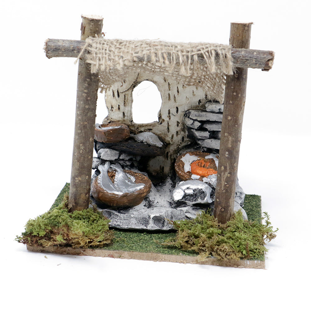 Bottega con tenda 15x11x15cm 1pezzo 5