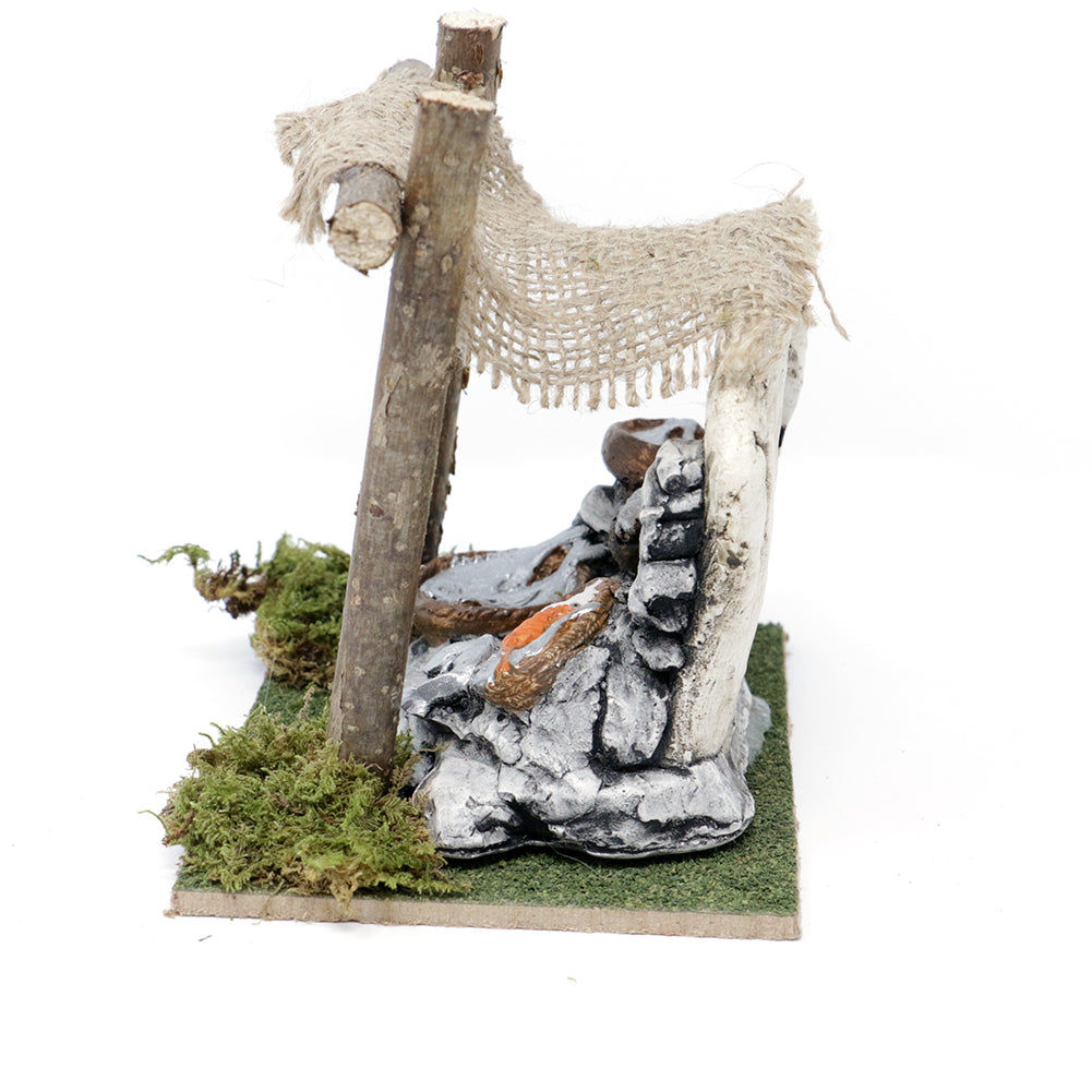 Bottega con tenda 15x11x15cm 1pezzo 6