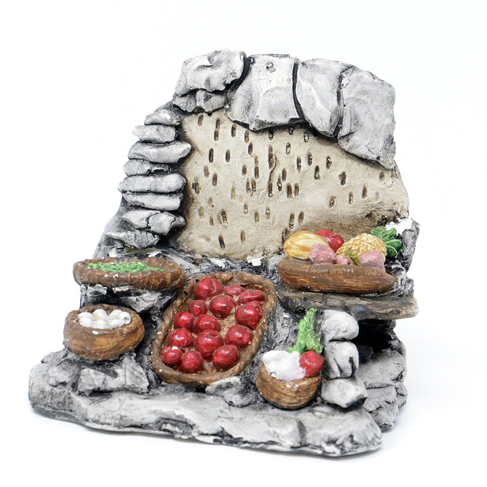 Banco da venditore in gesso 18x8x11cm 1pezzo 5