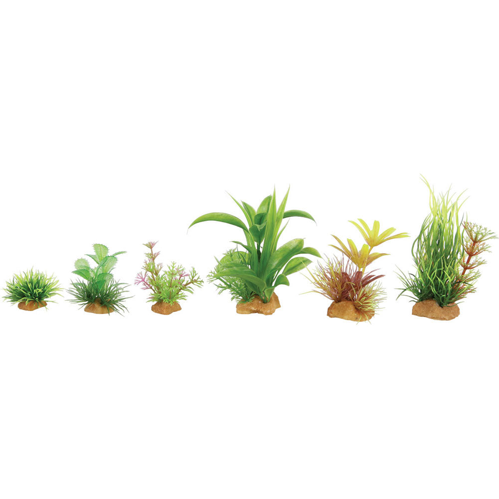 Piante artificiali per acquari Set 6 piante mod 2 Zolux 352131 2