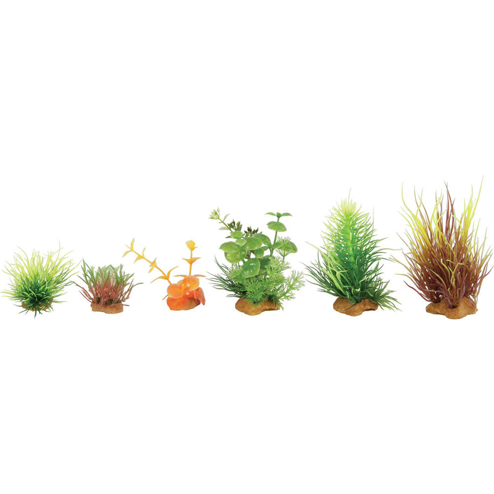 Piante artificiali per acquari Set 6 piante mod 3 Zolux 352132 2