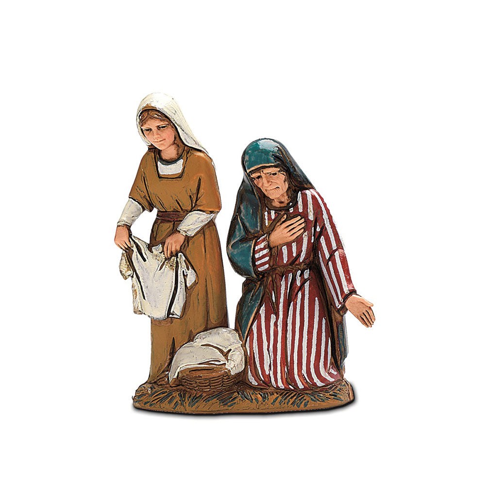 Statuina Presepe Lavandaie 10 cm Moranduzzo 1