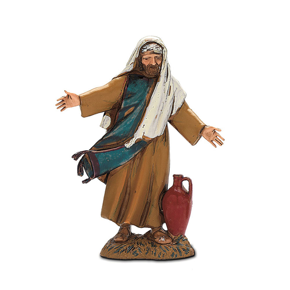Statuina Presepe Uomo con Brocca 10 cm Moranduzzo 1