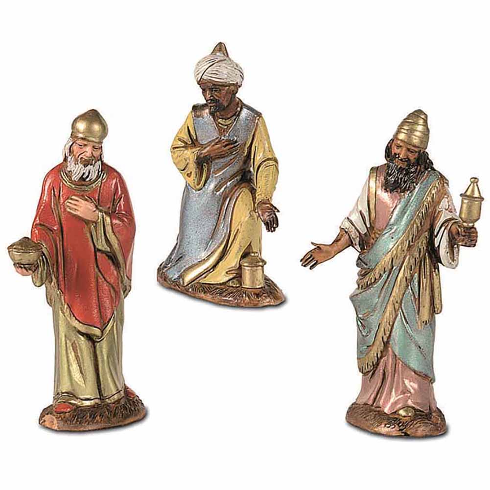 Statuine Presepe Re Magi 10 cm Moranduzzo (Conf. 3 pz) 1